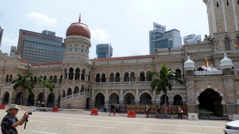 Sultan Abdul Samad Building across from Independence Square.