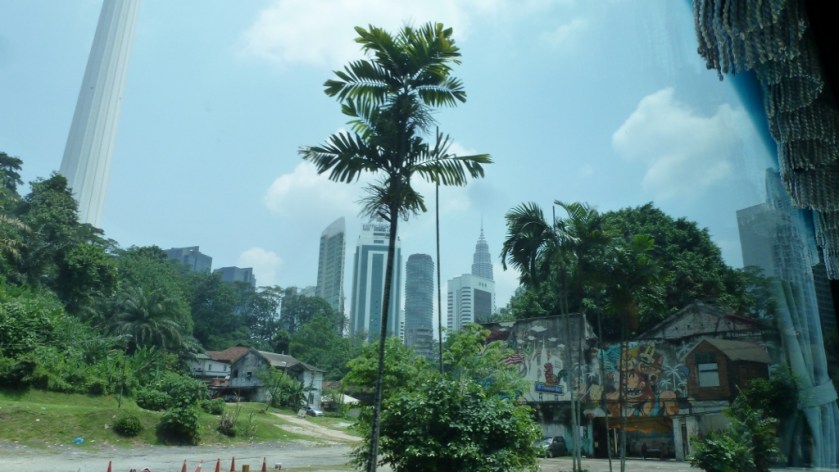 Interesting juxtaposition of old and new architecture.