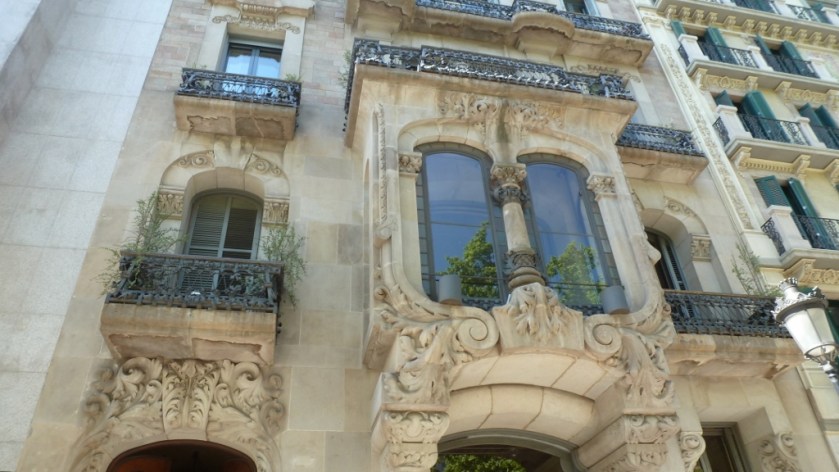 The unique architecture of Barcelona.