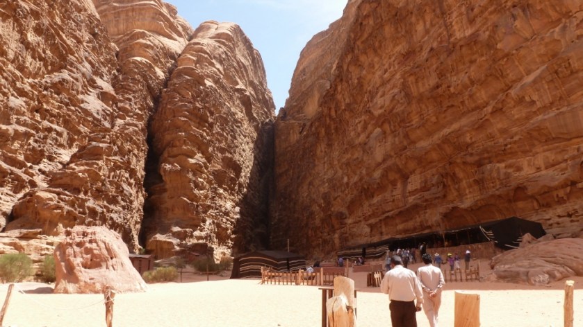 stopping at a Bedouin camp
