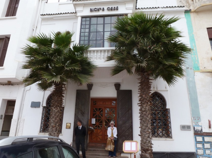 Sandy departing Rick's Cafe