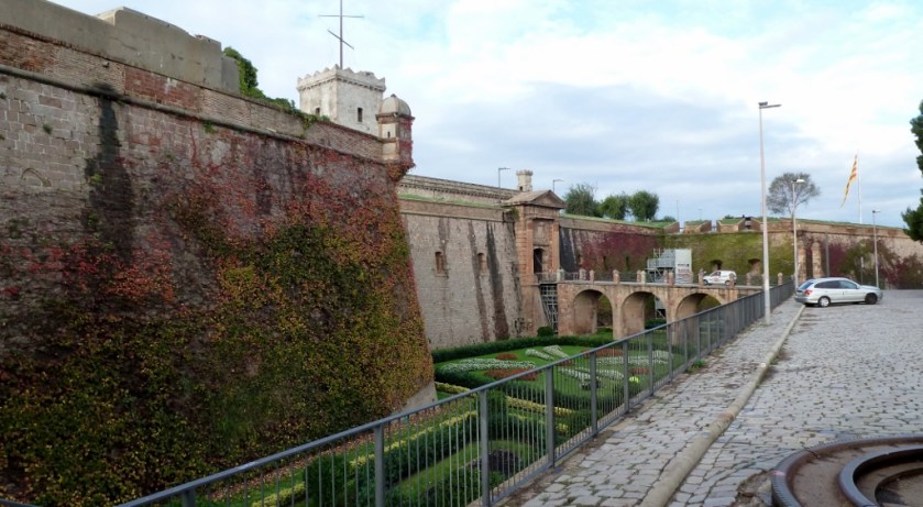the Castell on Montjuic