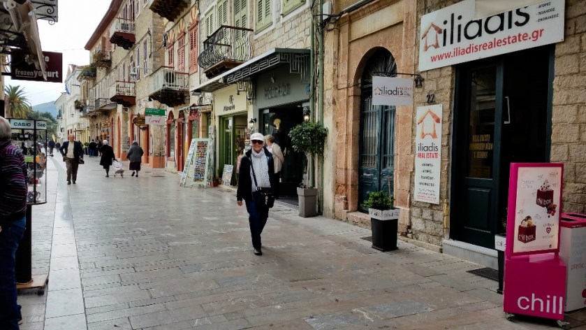 Walking along King Konstantine Street