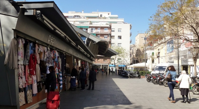 The Mercato Barcelonetta exterior.