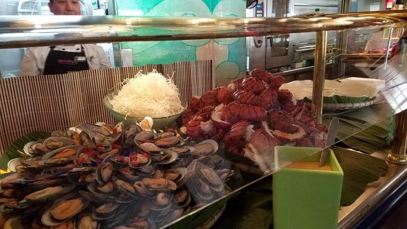 And more!  Mussels and Lobster Tails!