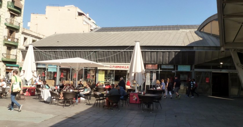 Cafe El Guindilla where we stopped for capuccino at the Mercato Barcelonetta.