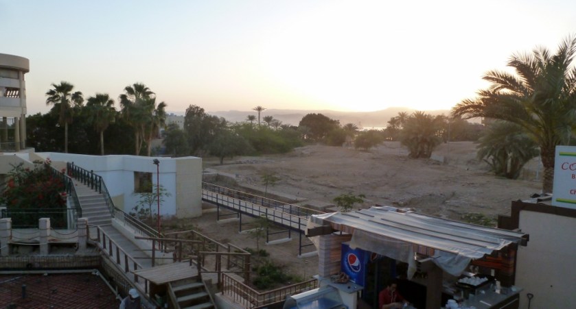 looking down on Ayla from Rovers Return.