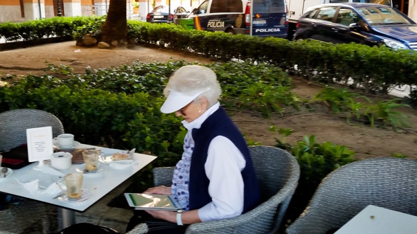 Coffee and Internet.  Life is good!