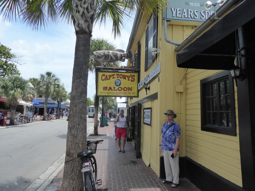 Captain Tony's Saloon on Duval Street.