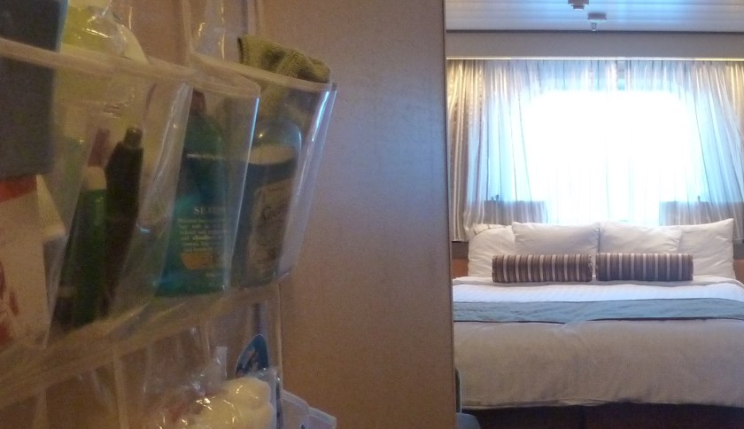 Handy-dandy over door storage.