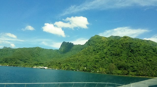 Via'are ferry dock, Moorea