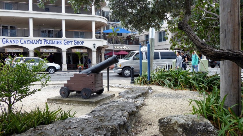 the cannons are not original