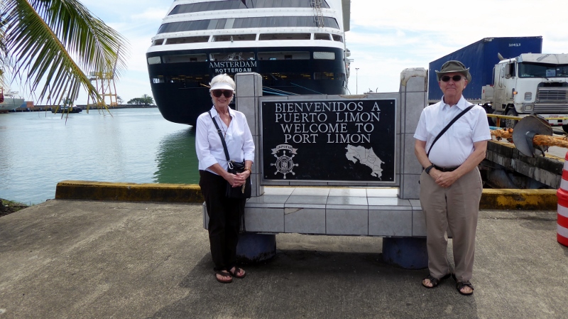 In Puerto Limon, Costa Rica