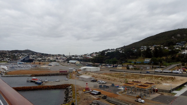 On the dock in Albany, Western Australia.