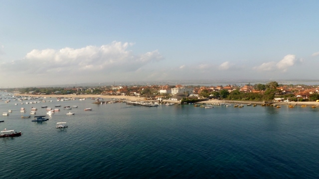 Sailing into Bali