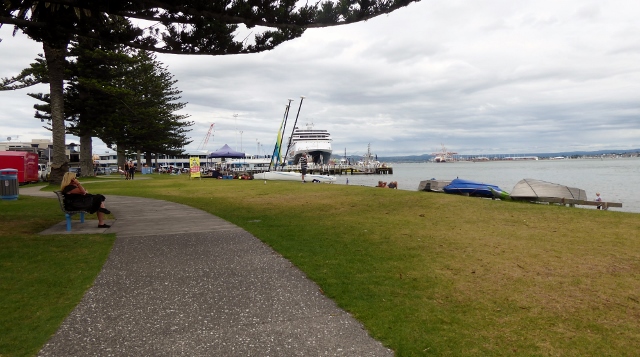 Beach near the dock.