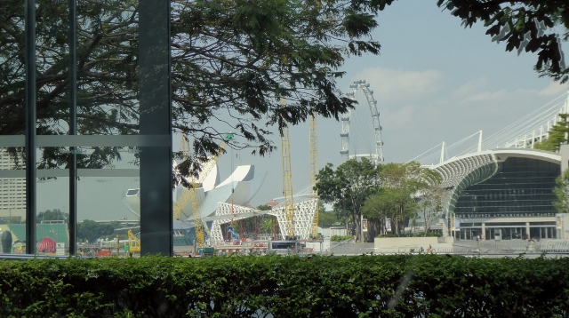 Street view of Singapore as we head back to the ship.