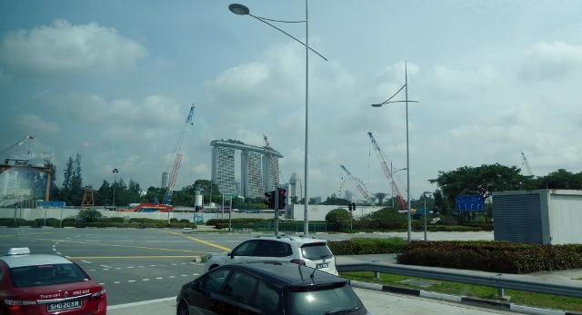 The construction has already begun in parts of the area.