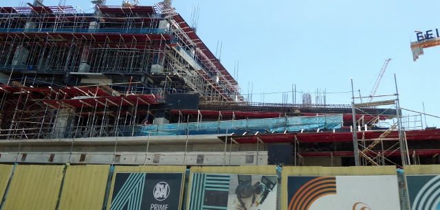 As we see everywhere--lots of construction going on!