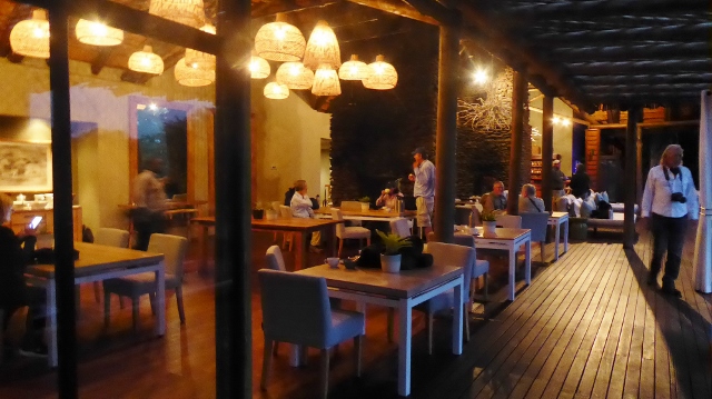 The day begins with coffee and fruit at 5:00-5:30 am.