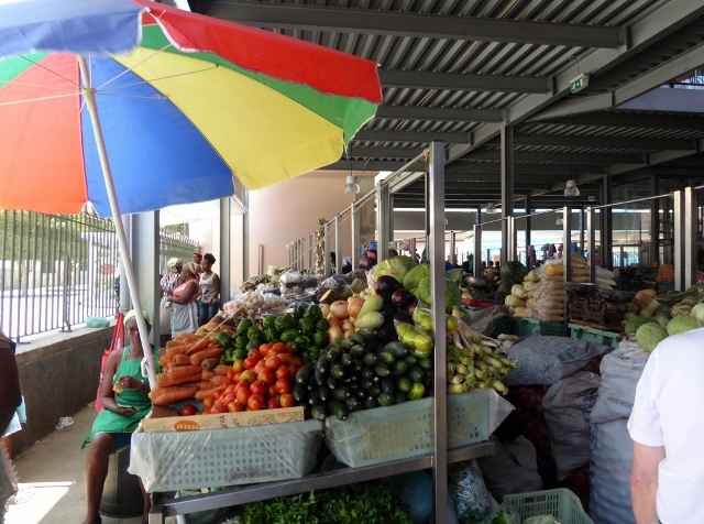The colorful market!