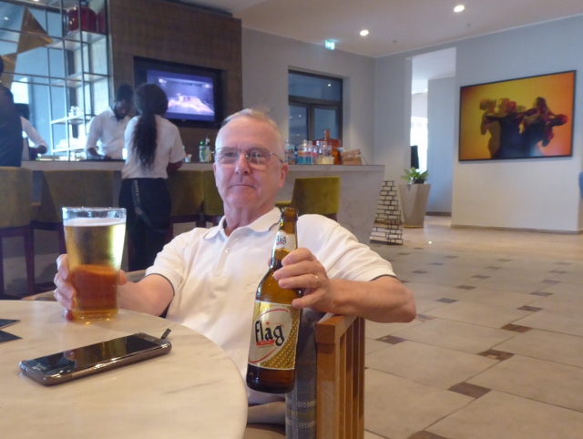 The end of day libation.