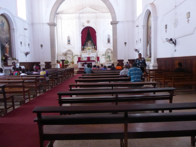 Interior of the Church.