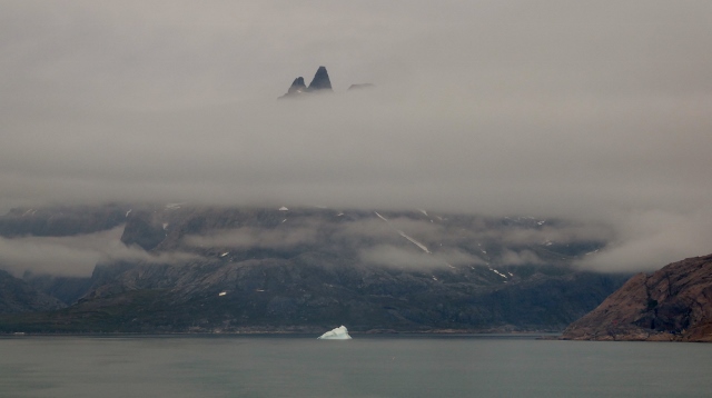 Prins Christian Sund can look mysterious.
