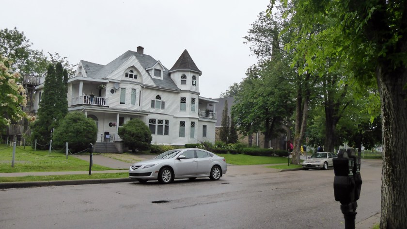 This is a stately home next door to the Anglican Church.