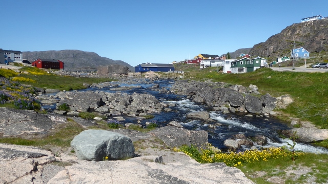 And a stream runs through it!