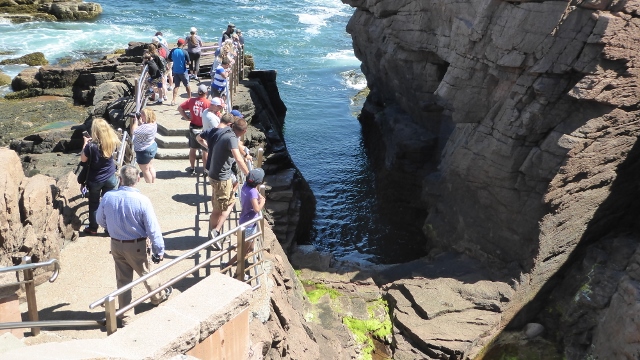 Thunder Hole in Acadia National Park