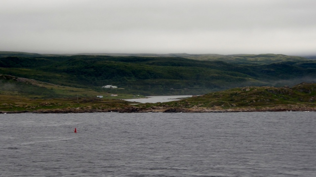 Anchored at Red Bay, Labrador