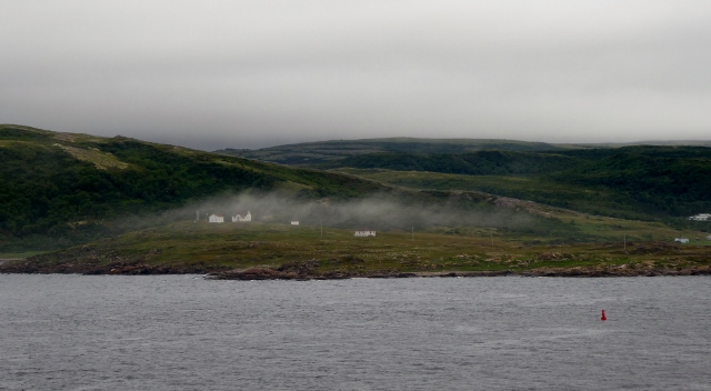 Anchored at Red Bay, Labrador