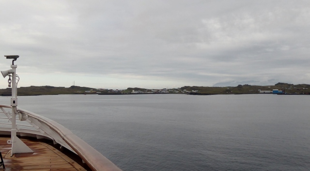 We anchored at Djupivogur, Iceland.