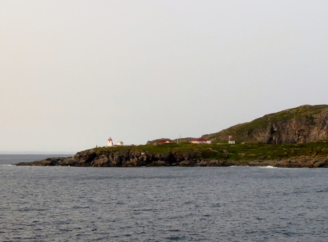 Sailing into St. Anthony Harbor.