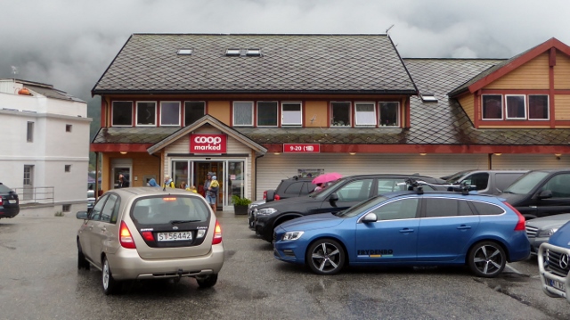 The Co-op Market is next door to the hotel.