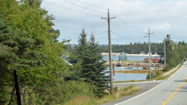 Leaving Peggy's Cove and headed to Lunenburg.