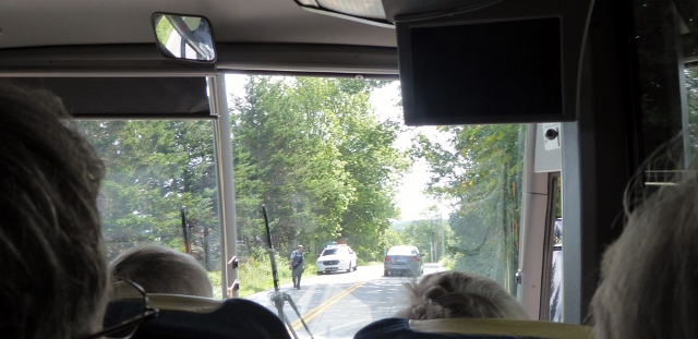 The police came to re-direct traffic.  That was needed!!!!