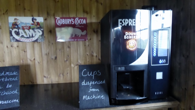 Ah, here is the coffee shop at the Skye Museum of Island Life!