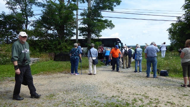 So we exited the bus and waited for another to come pick us up!