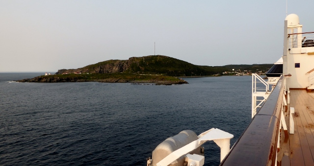 At anchor in St Anthony.