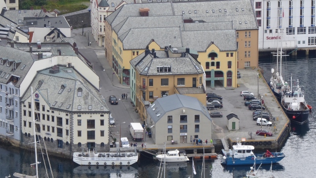 View from the top of Aksla.