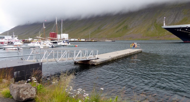 This is the tender dock.