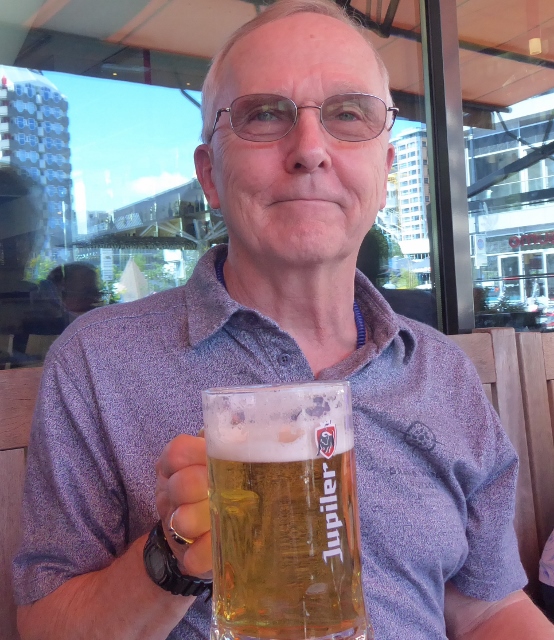 Today, we had end of day libations with lunch!