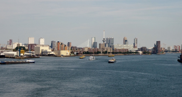 And we wave goodbye to the lovely city of  Rotterdam.