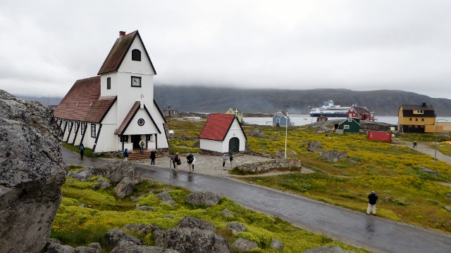 The Nanortalik Kirke was built 1n 1916.