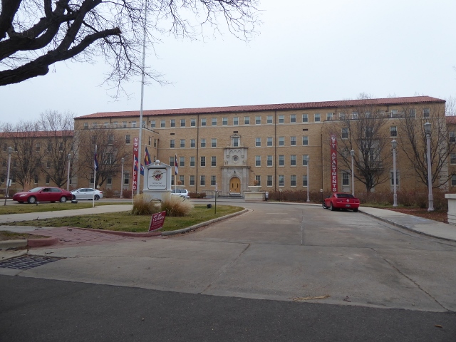 The old Lowry  AFB Headquarters building is now an apartment complex!
