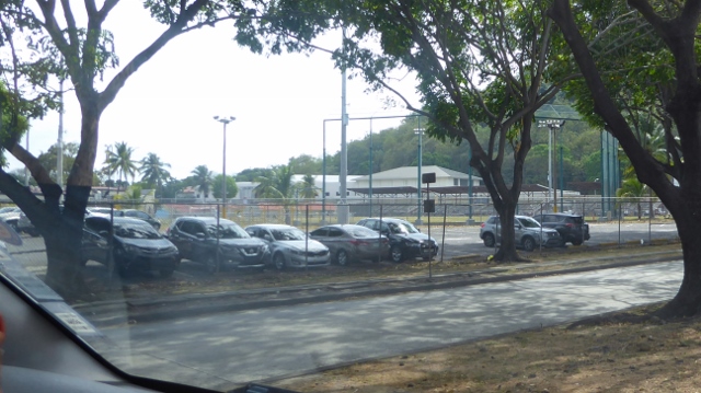 The ball field first used during the American custody of the Panama Canal.