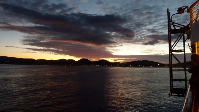 Sunrise over Easter Island