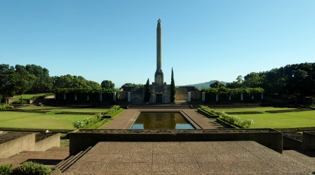 The Michael Savage Memorial at Bastion Point .